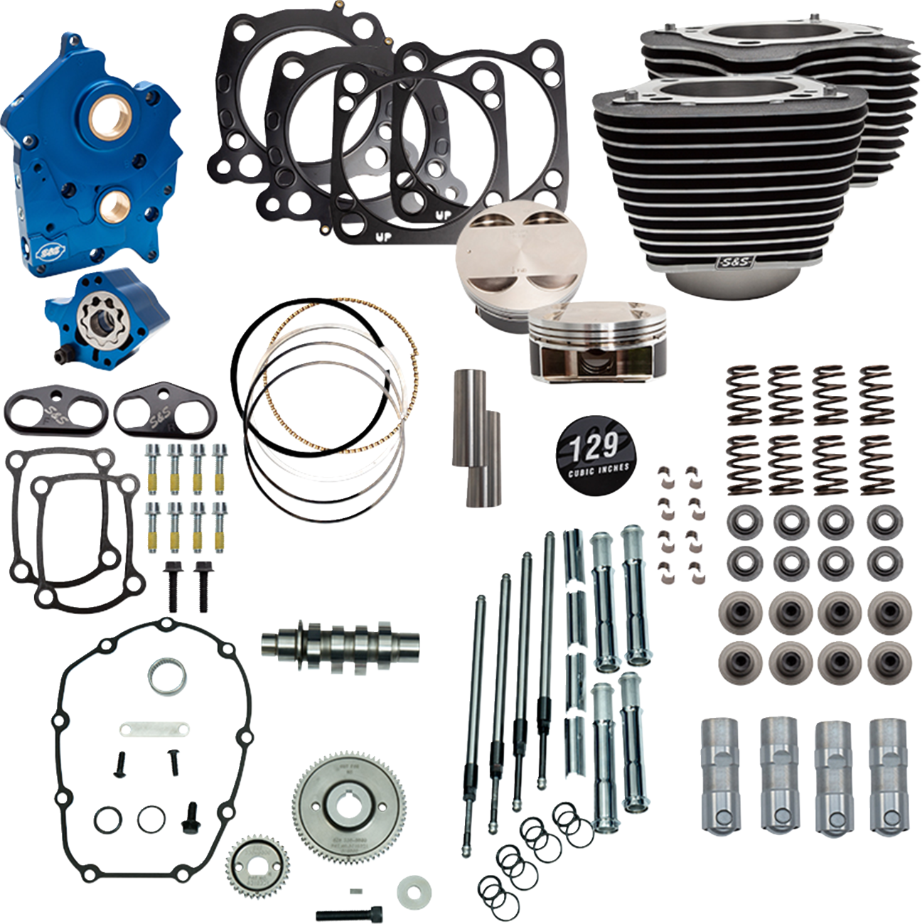 S&S CYCLE 129" Power Package