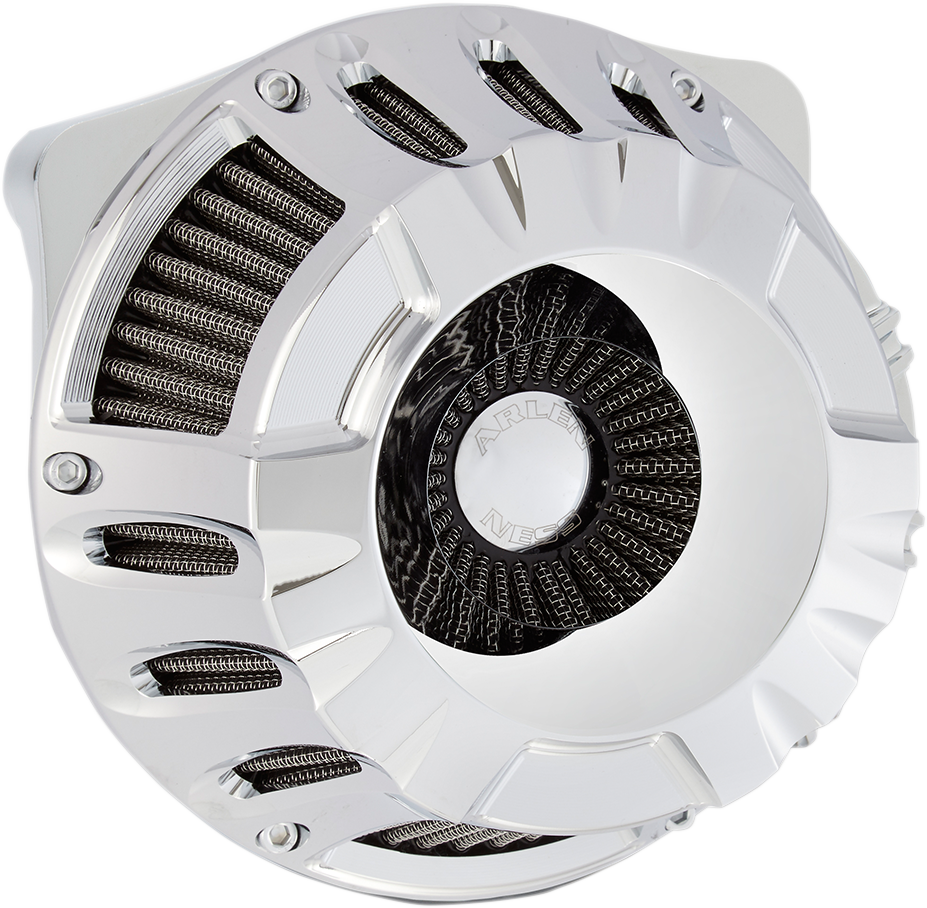 Arlen ness Inverted Series Air Cleaner Kit - Chrome Harley Davidson