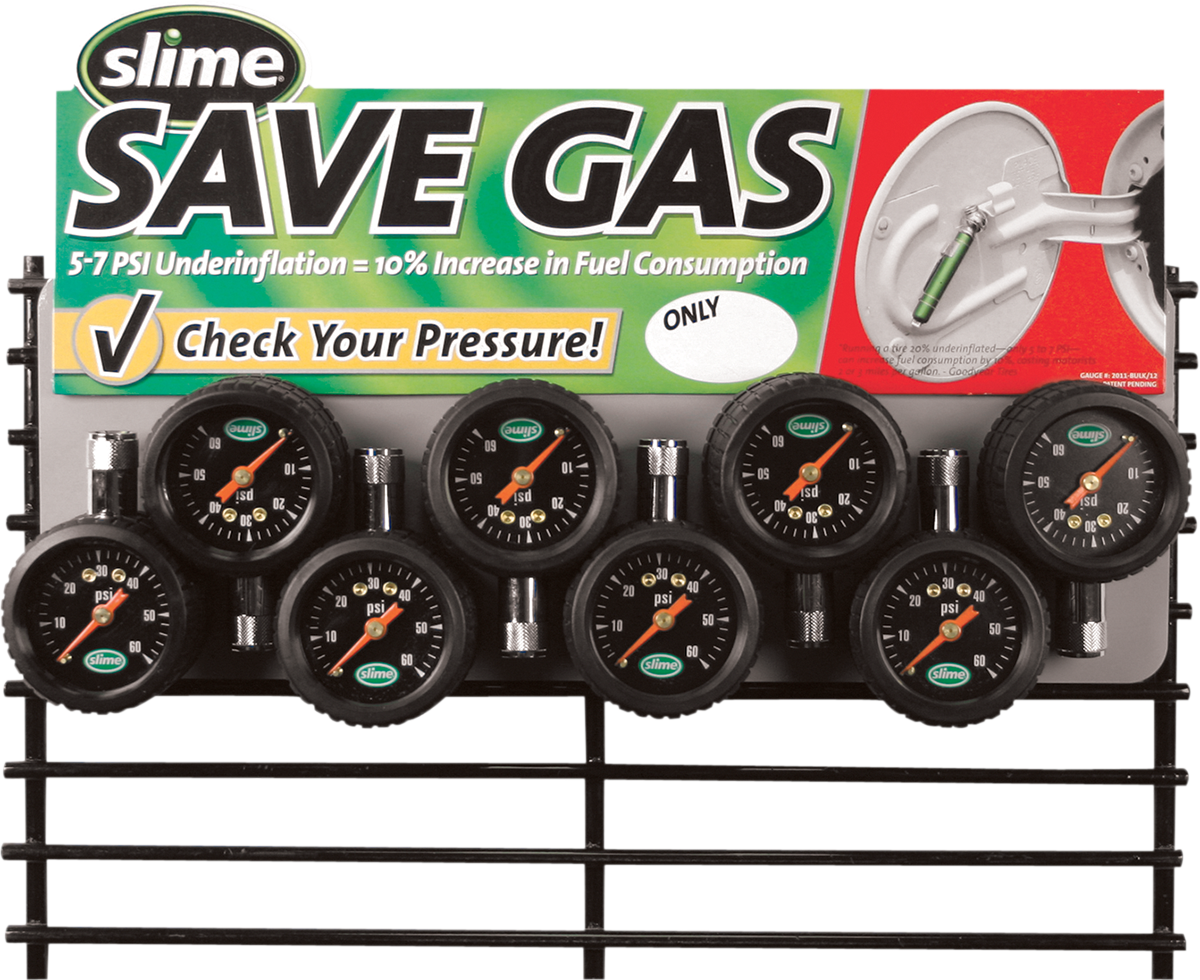 Slime Magnetic Tire Pressure Gauge
