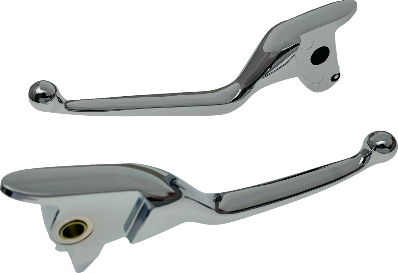 Drag specialties Lever Set - Narrow - Chrome Harley Davidson