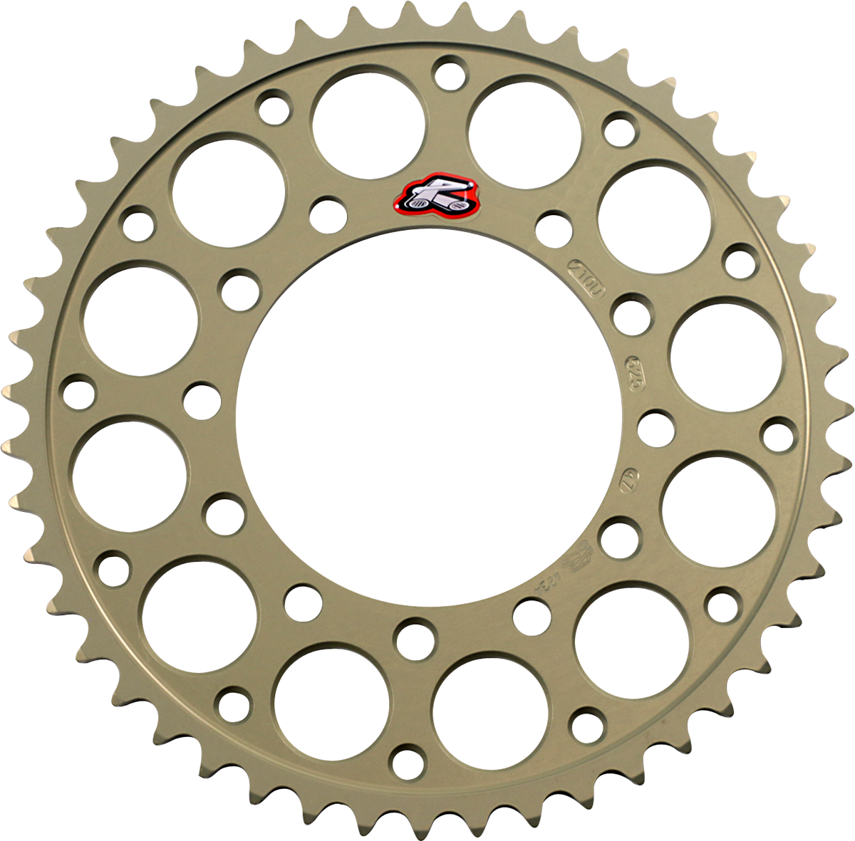 Renthal Rear Sprocket - Aluminum - 47 Tooth - Suzuki/Yamaha 47T