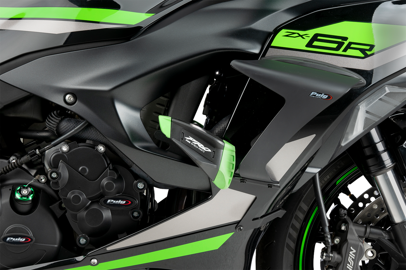 Puig Pro 2.0 Frame Sliders Kawasaki Ninja ZX-6R ZX636 2024-2025