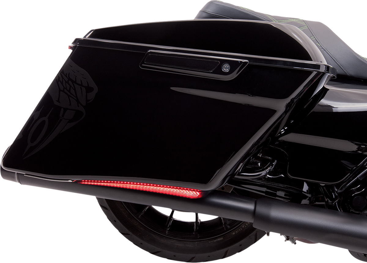 Ciro Machete Extended Saddlebag LED Lights For Harley Touring 2015-2025