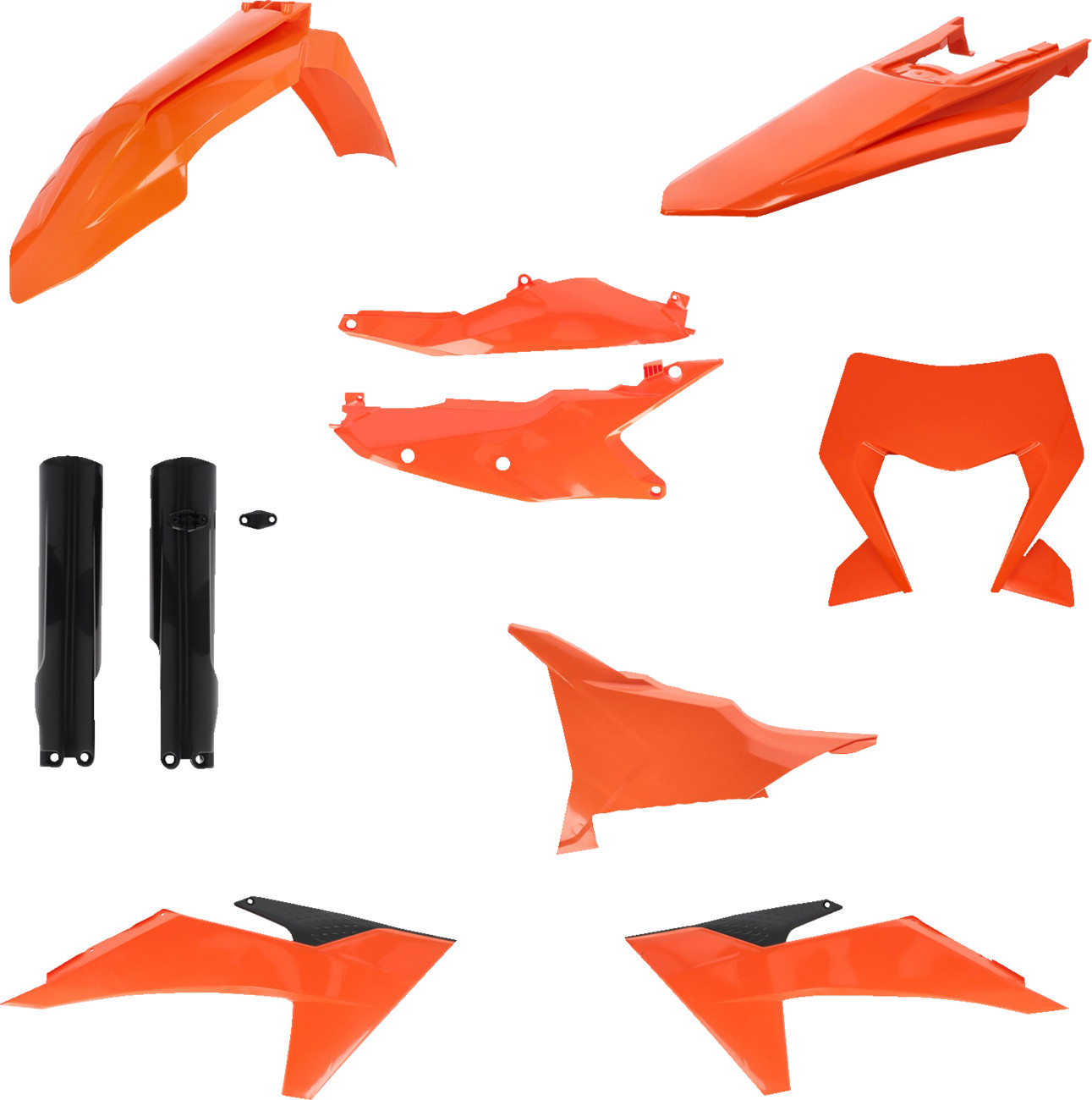 Acerbis Full Plastic Kit KTM 150cc-500cc 2024-2025