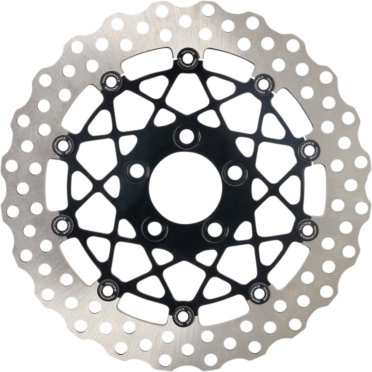 Performance Machine Speedstar 11.8" Floating Front Brake Rotor For Harley 2006-2025