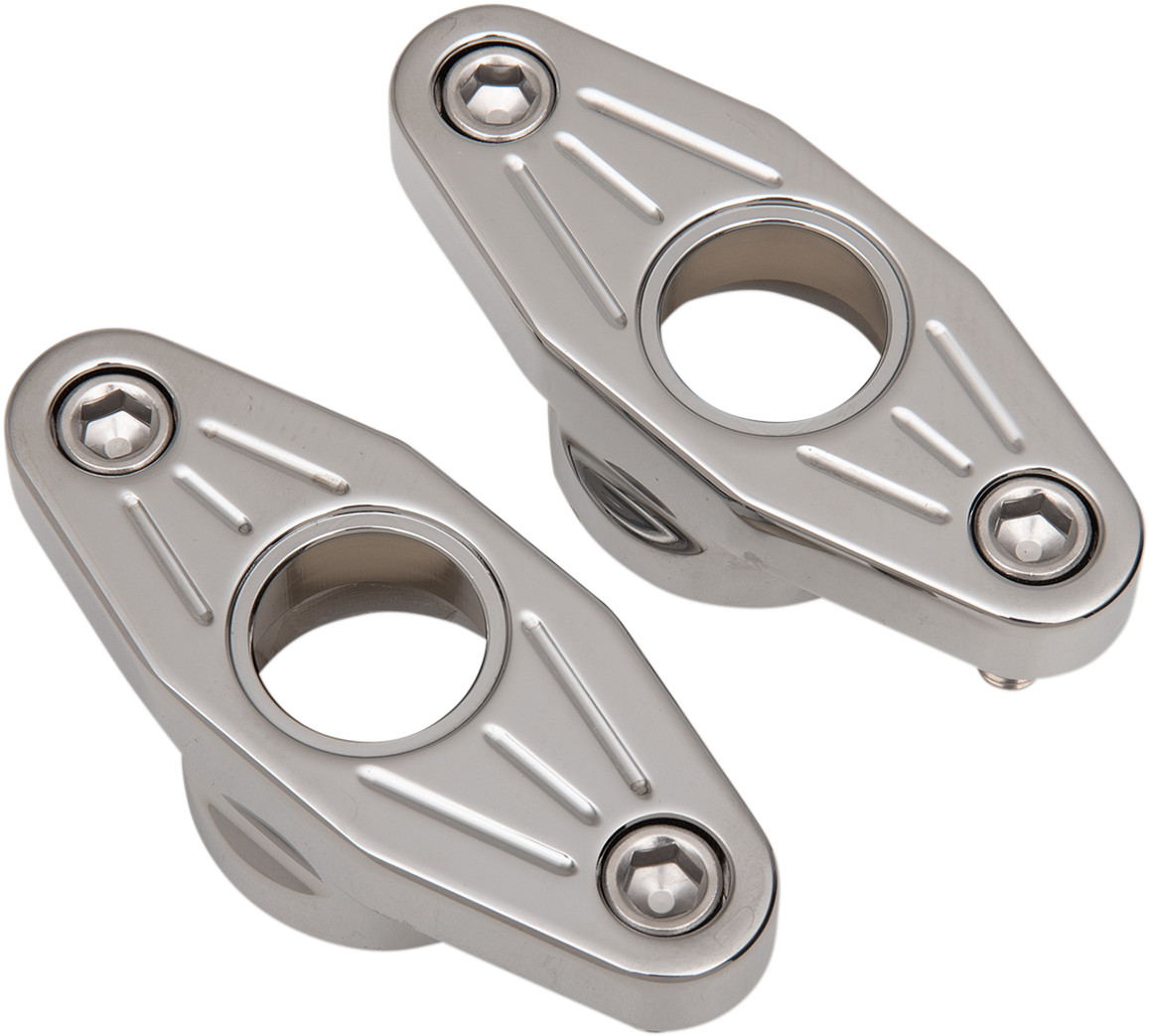 Accutronix Swingarm Pivot Blocks For Harley FXR 1982-2000