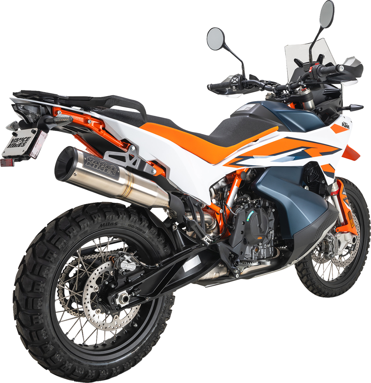 Vance & hines Adventure Hi-Output 450 Slip-On Muffler - Stainless Steel KTM/Husqvarna