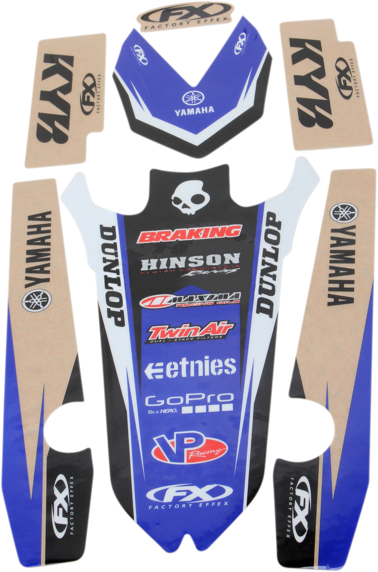 Factory Effex Trim Graphics Kit Yamaha YZ125 / YZ250 2015-2022
