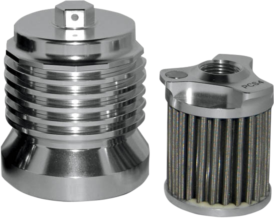 PC Racing Re-Usable Oil Filter For Harley 1980-2025