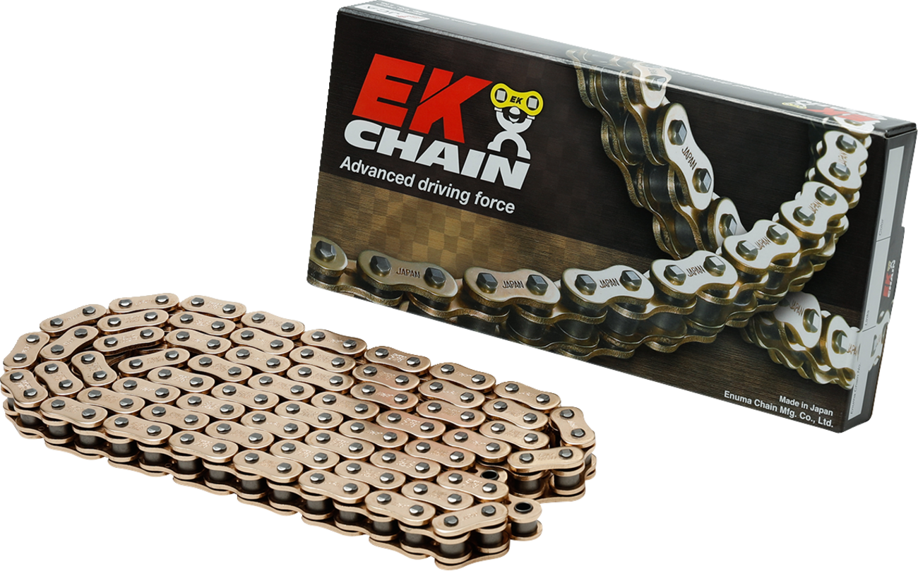 Ek 520 ZVX3 - Sportbike Chain - 120 Links - Gold