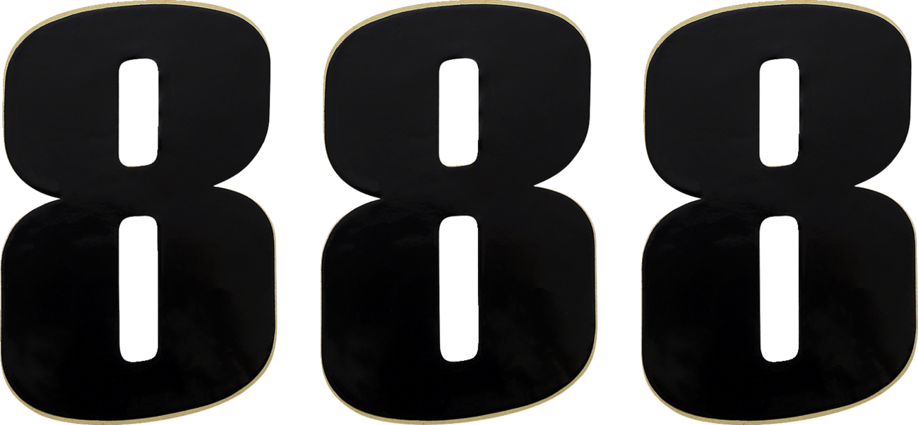 Vinyl Race Numbers