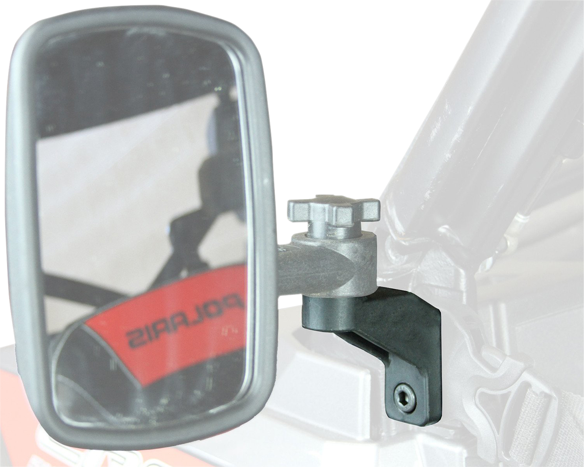 MOOSE OFFROAD Side Mirror Adapter with Flat Mountable Option for Polaris Pro-Fit Roll Cages