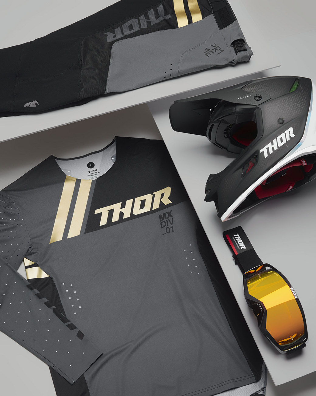 THOR Reflex Carbon Polar MIPS® Helmet