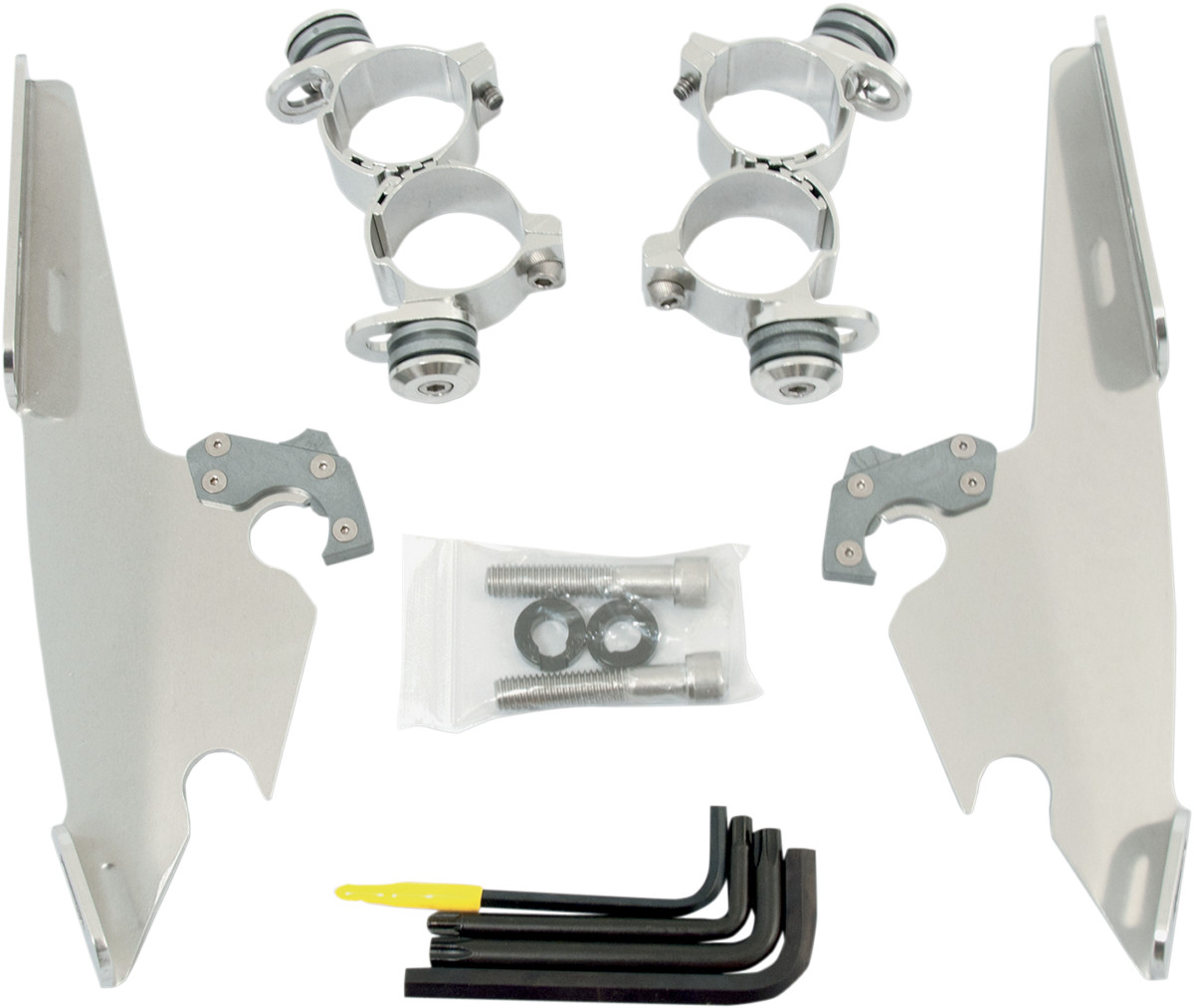 MEMPHIS SHADES Fats/Slim Windshield Trigger-Lock Complete Mount Kit