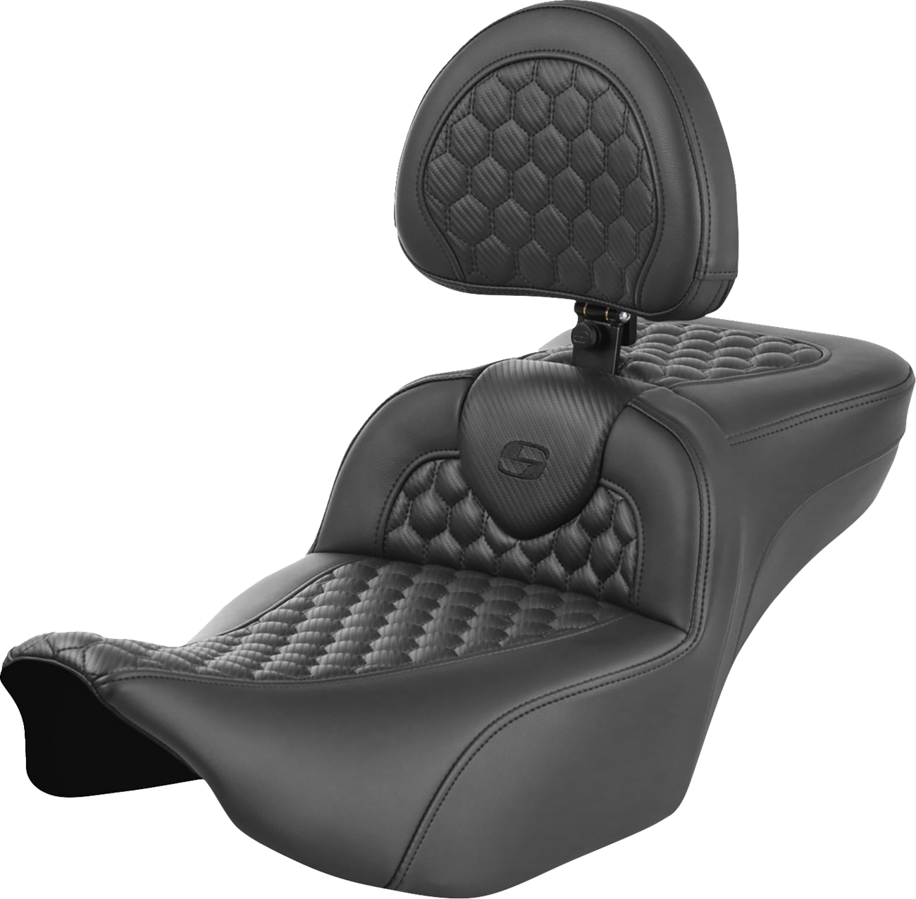 Saddlemen Roadsofa HC Honeycomb 2-Up Seat For Harley FLHX / FLTRX 2023-2025