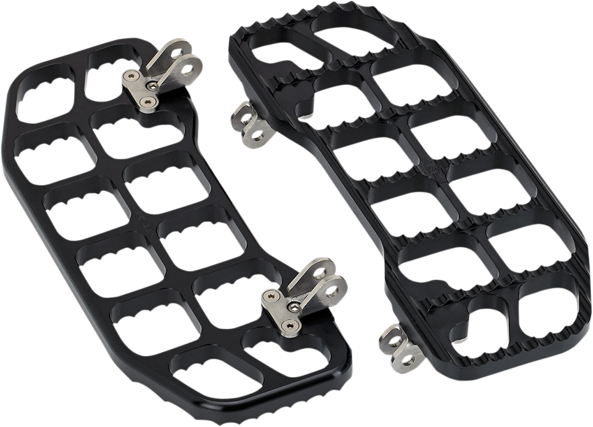 Joker Machine Serrated Floorboards For Harley FL 1984-2025