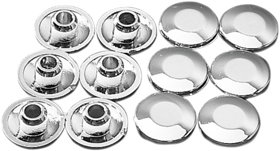 Drag Specialties Chrome Plug for Handlebar Clamps