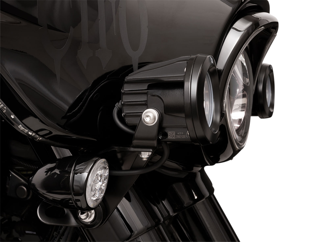 Ciro Tac-10 Light Cannon Driving Lights For Harley Street Glide / Electra Glide 2014-2025