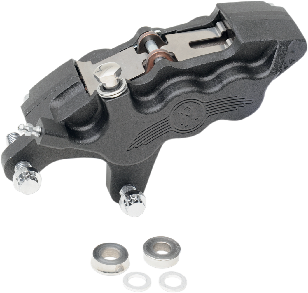 Performance Machine Six-Piston Differential-Bore Front Calipers For Harley 2000-2014