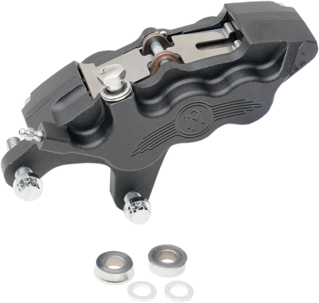 Performance Machine Six-Piston Differential-Bore Front Calipers For Harley 2000-2014