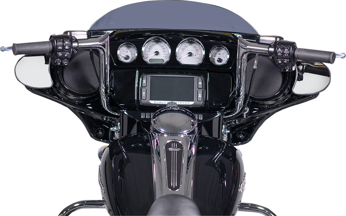 Fat Baggers Inc. 1 1/4" Pointed Top EZ Install Handlebar Kit For Harley Touring 2008-2013