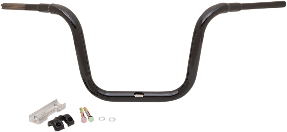 La choppers 1-1/2" Grande Traditional Ape Hanger Handlebar - 12" - Black Harley Davidson