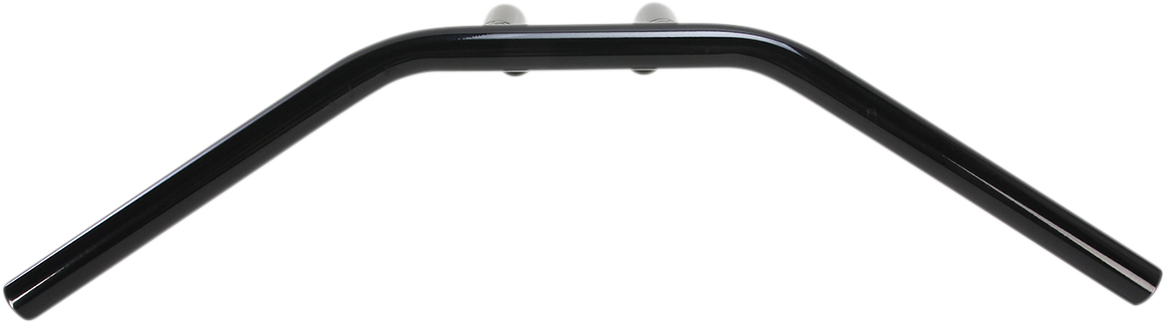 Emgo 1" T-Bar Handlebar - 6" - Dimpled - Black