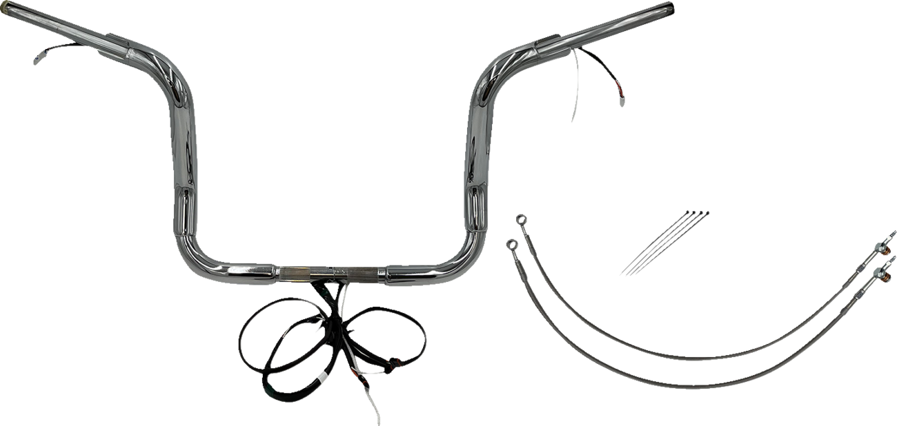 FAT BAGGERS INC. EZ Install Wired 1-1/2" Round Top Handlebar Kit