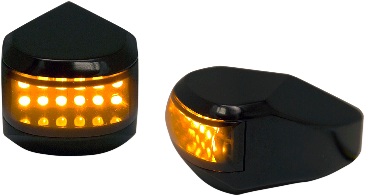Alloy Art LED Driving / Turn Signal Light For Harley Touring 1999-2022