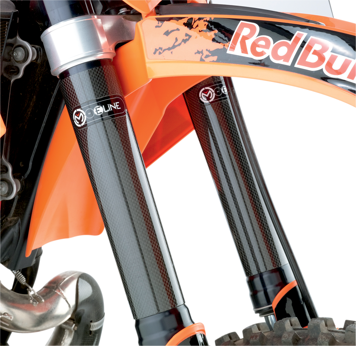 Moose offroad Fork Guards - Carbon Fiber Gas Gas/Honda/Suzuki/Kawasaki