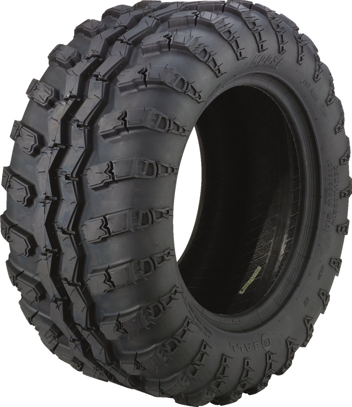 Moose offroad Tire - 8-Ball - Rear - 26x11R14 - 8 Ply