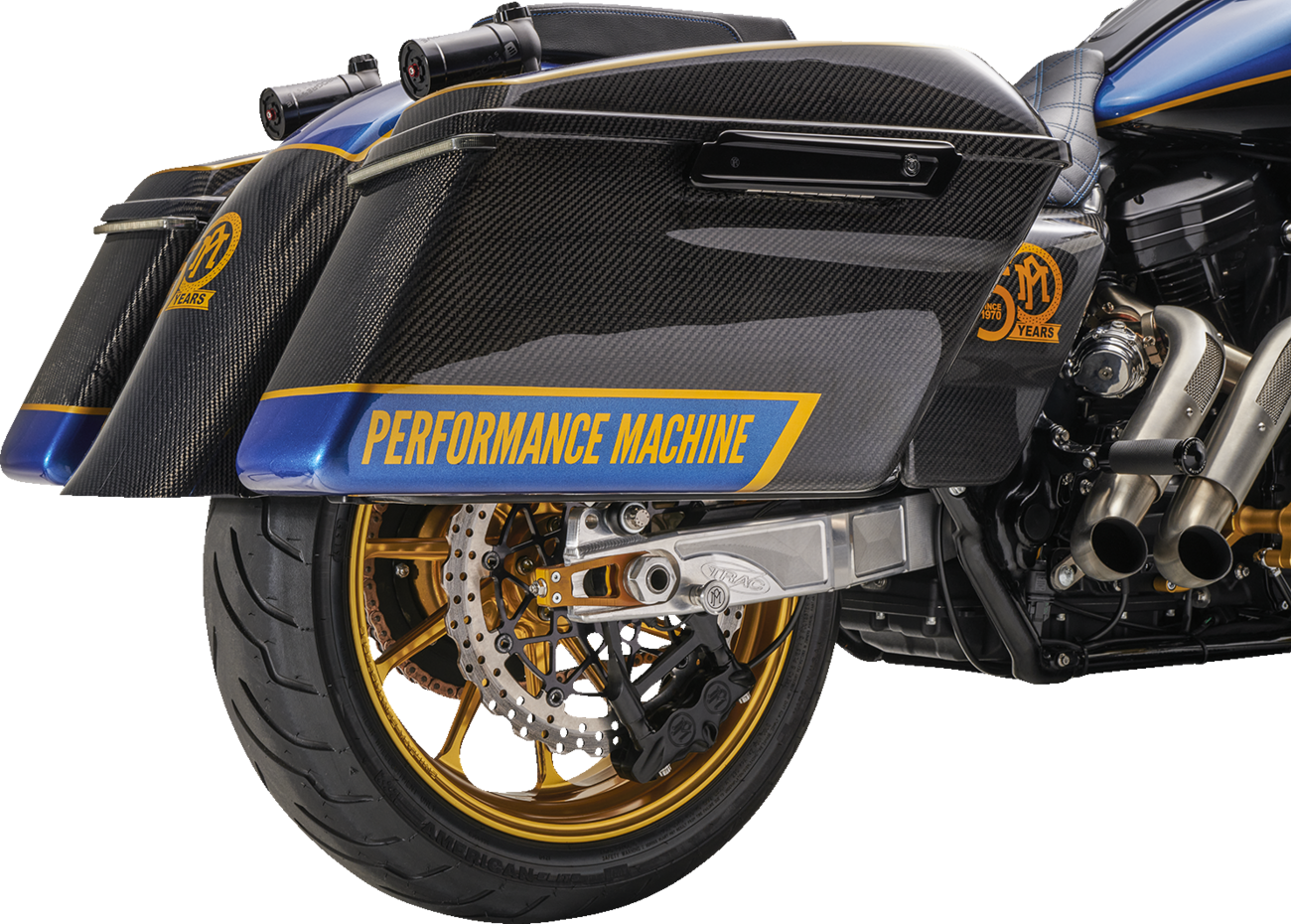 Performance Machine 11.5" Speedstar Floating Rear Rotor For Harley 2000-2017