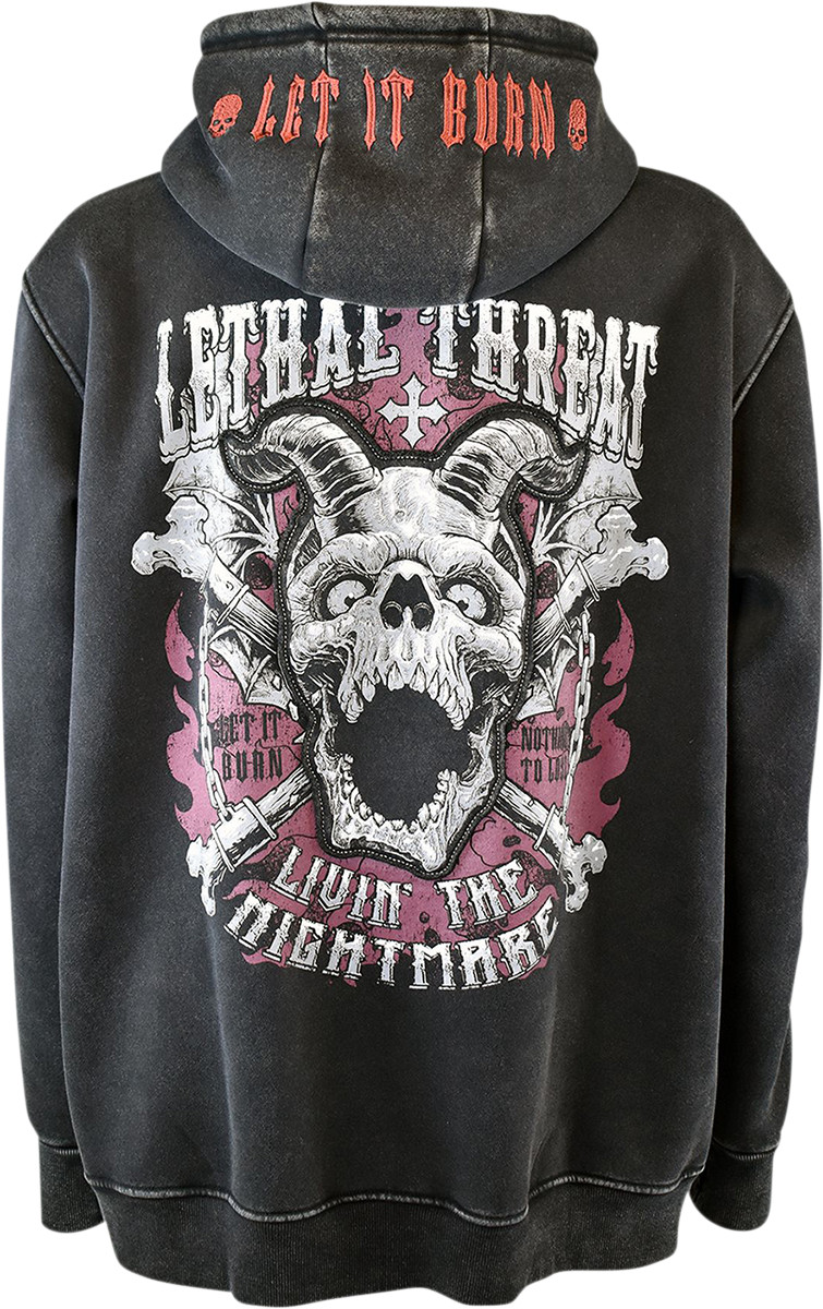 LETHAL THREAT Livin' the Nightmare Hoodie