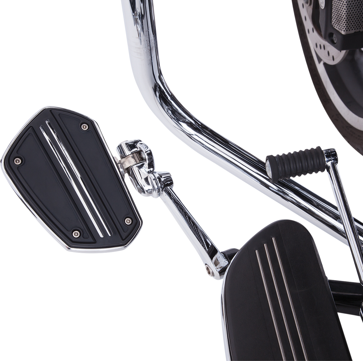 Ciro Twin Rail Floorboard For Harley