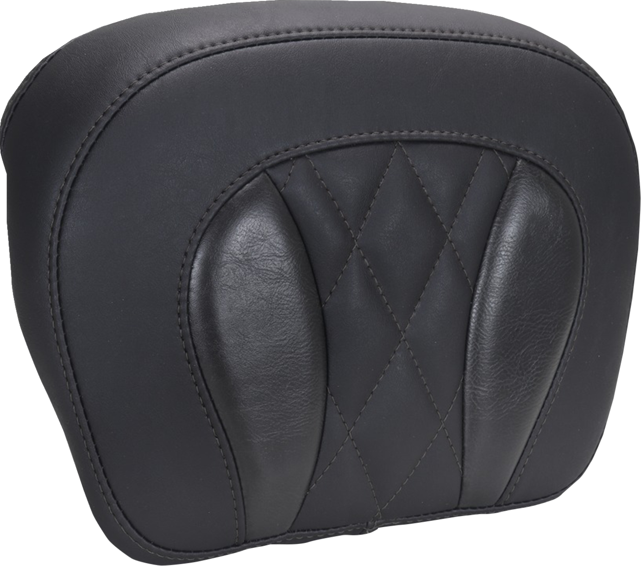 Mustang Chopped Tour-Pak® Pad - Black Stitching - FLH/FLT '23-'25 Harley Davidson