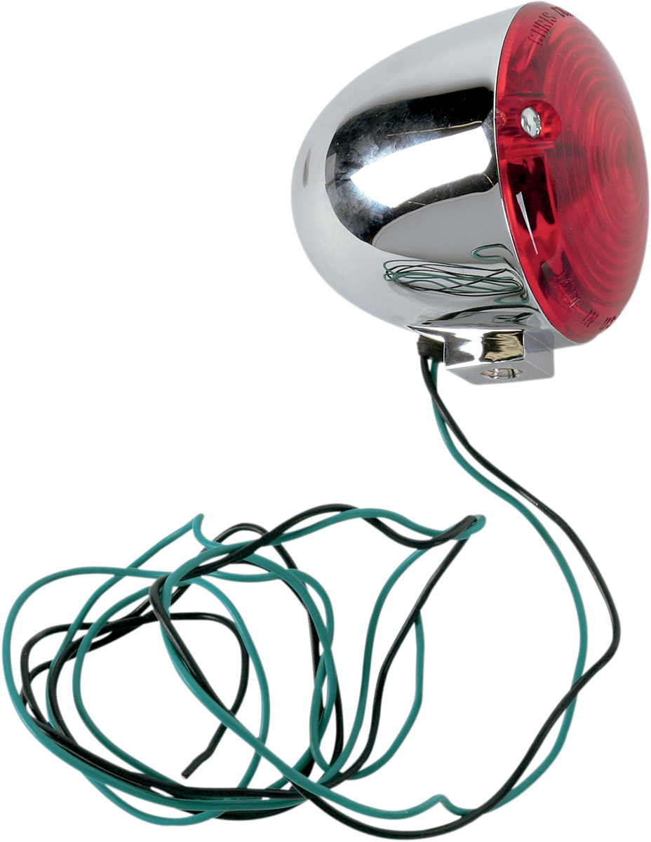 Chris products Turn Signal - Flat Lens - Red Harley Davidson