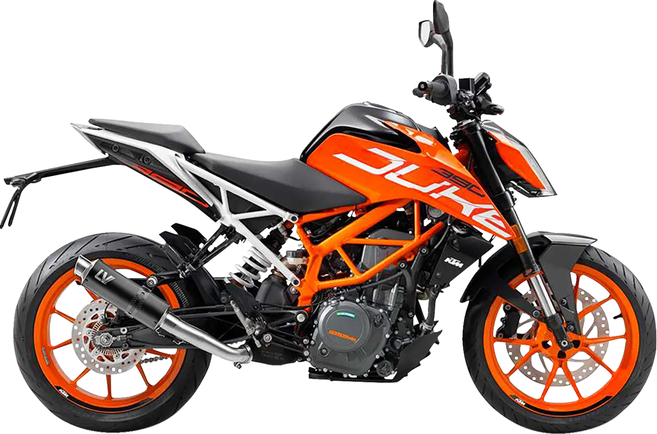 LeoVince GP Corsa Slip-On Exhaust KTM 390 Duke / RC390 2017-2020