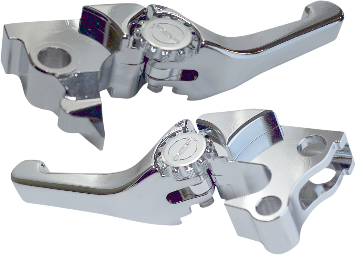Psr Anthem Shorty Lever Set - Chrome Harley Davidson