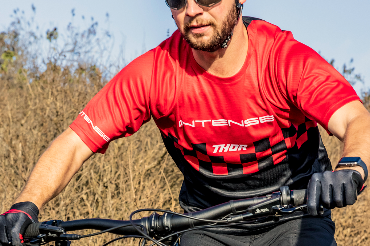 Thor Intense Assist Chex Short-Sleeve Jersey