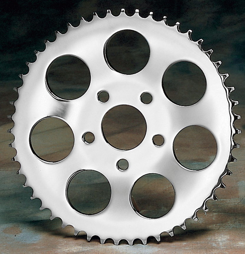 Drag specialties Rear Sprocket - 49 Tooth - Chrome Harley Davidson 49T