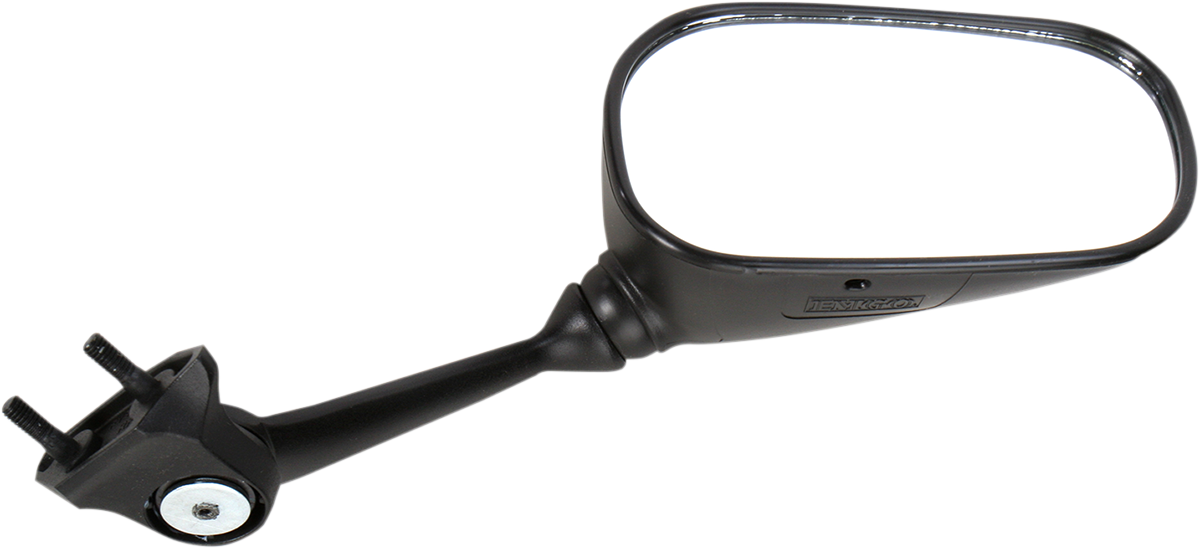 Emgo Mirror - Side View - Oval - Black - Right 2008-2012 Yamaha YZF-R6