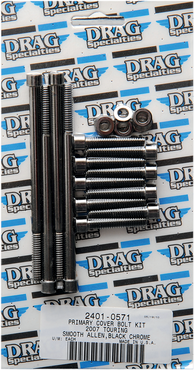 Drag Specialties Primary Cover Bolt Kit For Harley Touring 2007-2016