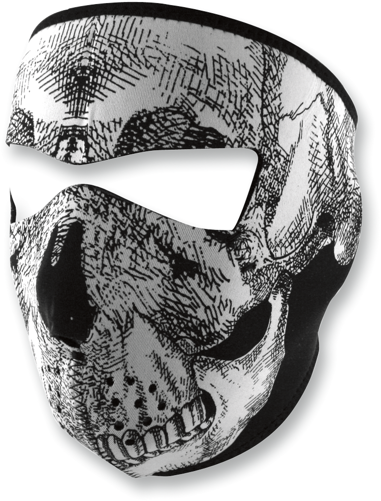 ZANheadgear Skull Neoprene Full Face Mask
