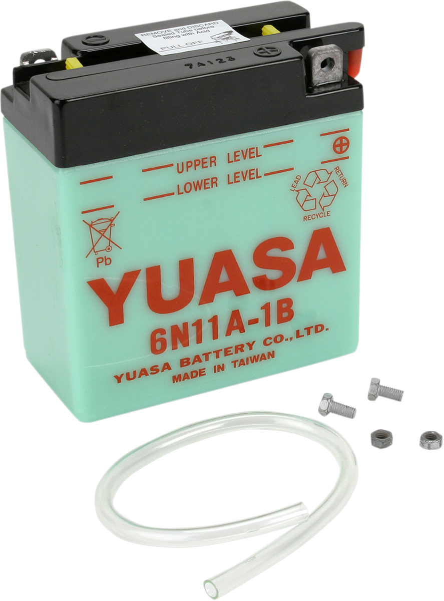 Yuasa 6N11A-1B 6 Volt Conventional Battery