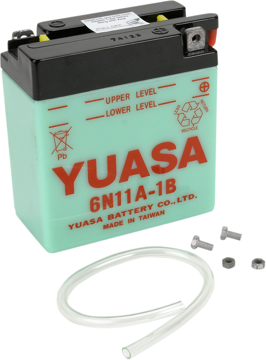YUASA Conventional Battery — 6 V