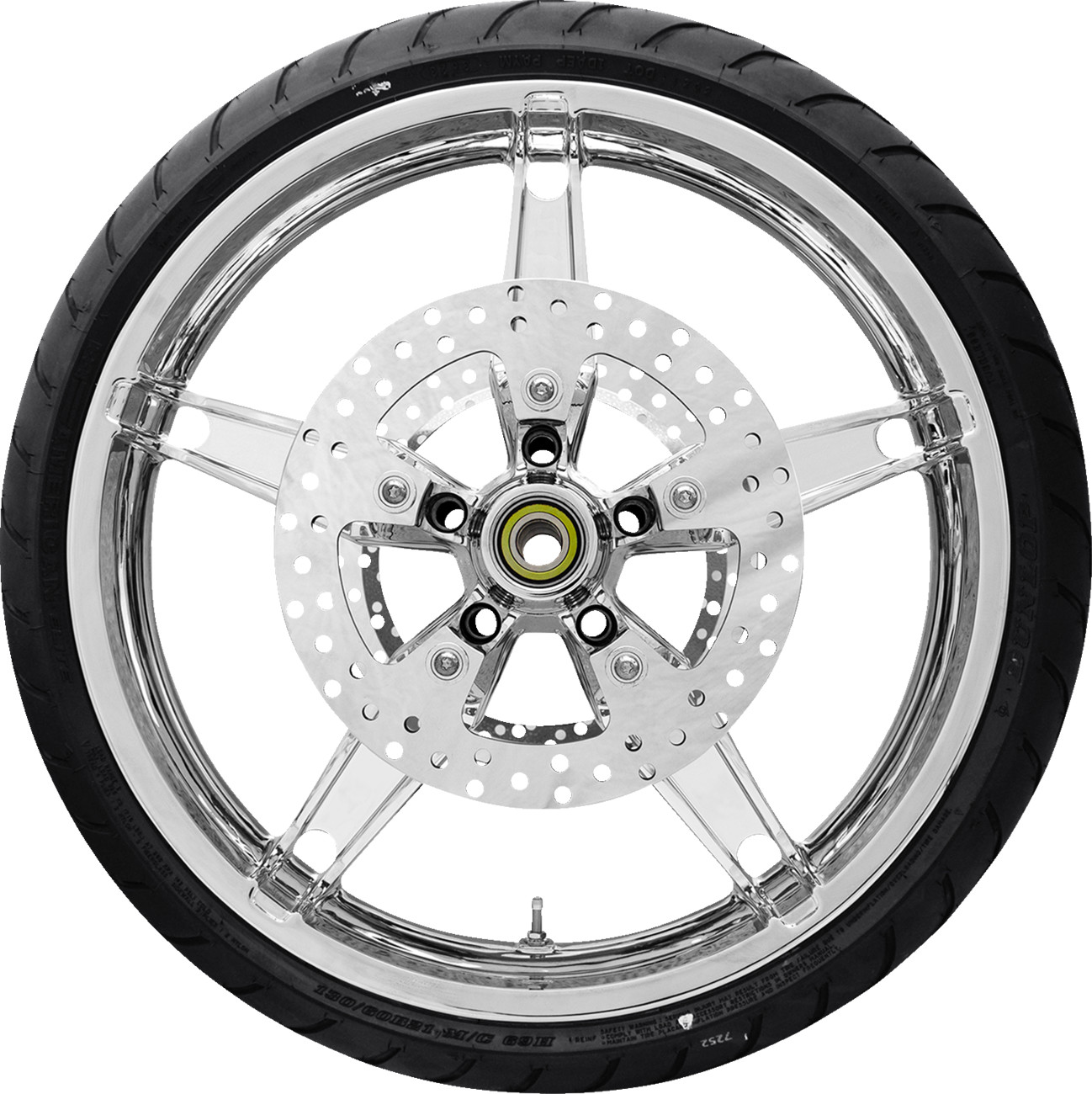 Coastal Moto Daytona 21" Front Wheel Package For Harley Touring w/ABS 2008-2026