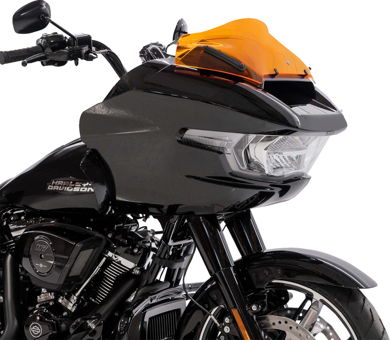 Klock Werks Kolor Flare Windshield For Harley Road Glide 2023-2026