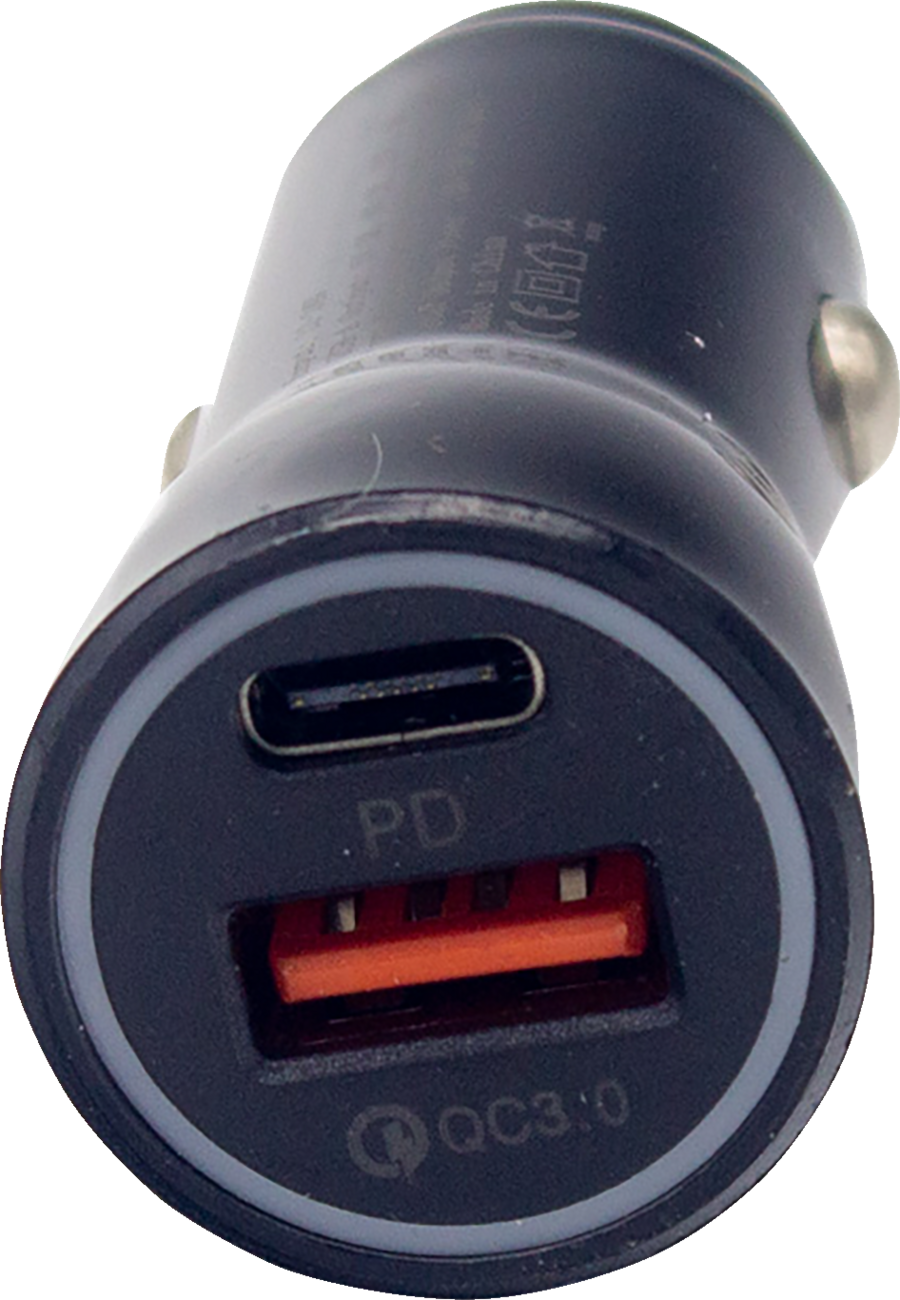 RidePower Cigarette Lighter Power Adapter USB And USBC Port 3.0 Charging