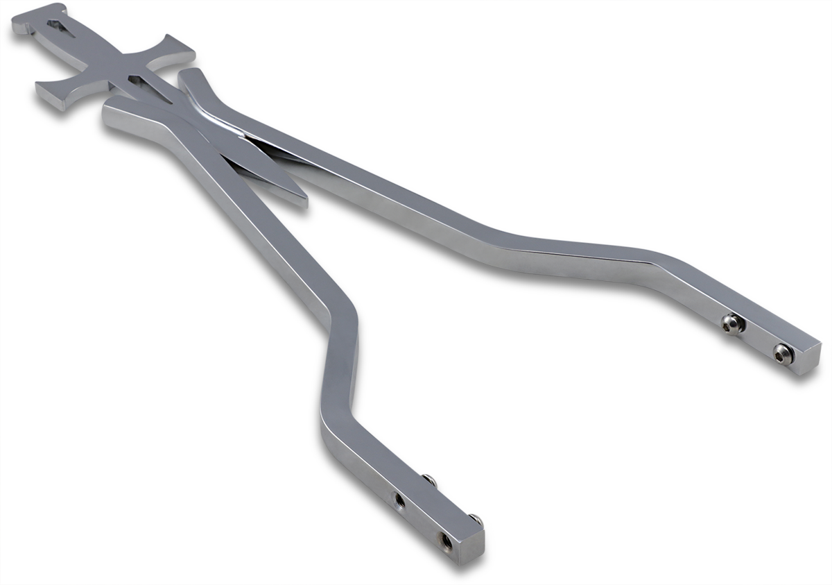 Cycle visions Sissy Bar Stick - Chrome - 18" Daggertude - Wide