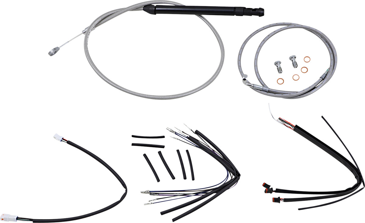 Burly Handlebar Cable Installation Kit For Harley Softail FLSL 2018-2020